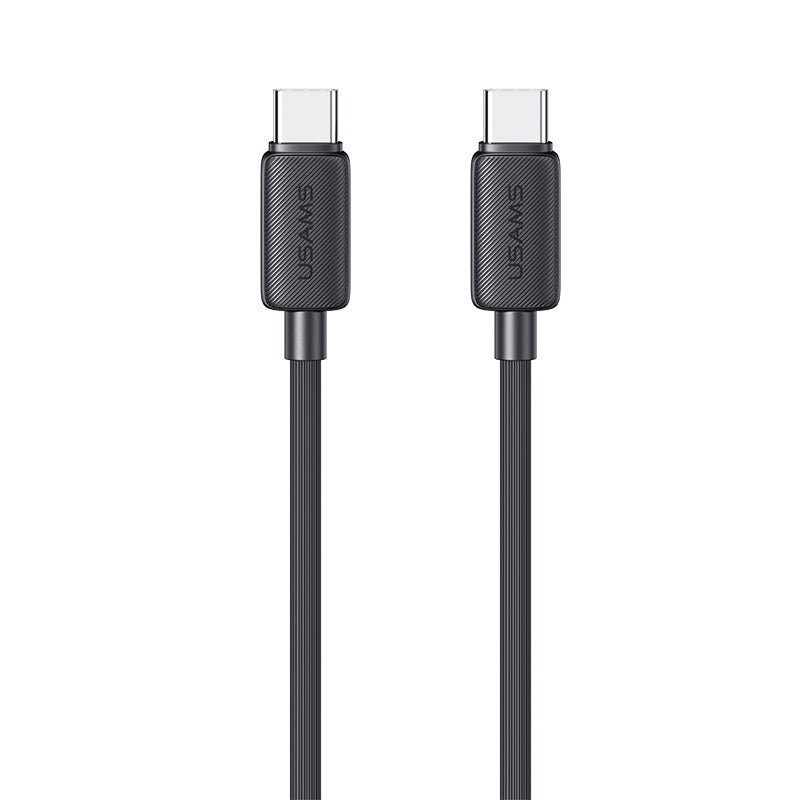 USAMS US-SJ701 3m Type-C to Type-C Charger Cord PD 60W Fast Charging Cable 480Mbps Charger Cable USAMS US-SJ701 3m Type-C to Type-C Charger Cord PD 60W Fast Charging Cable 480Mbps Charger Cable